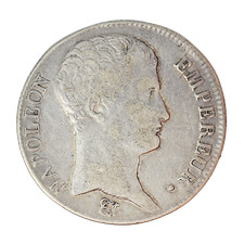 Monnaie France 5 Francs Napoléon Ier Argent An 14 Bayonne (L) P15038