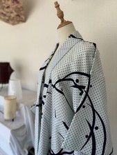 Kimono En Soie Veste Vintage