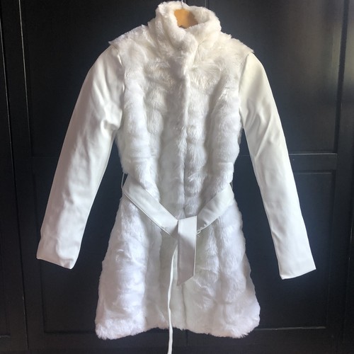 Manteau blanc morgan - manteau,
