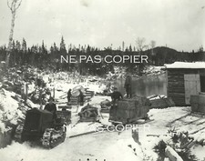 SHELTER BAY 1929 Bucherons bois CANADA 3 photos PORT-CARTIER
