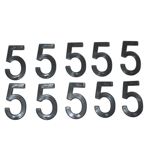 Chiffre plaque tiflex alu - plaque,