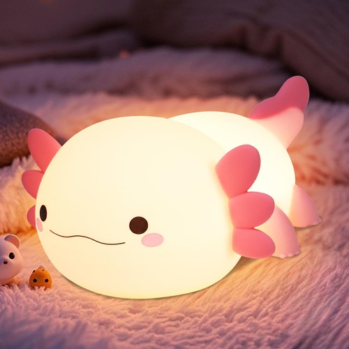 Axolotl veilleuse silicone - axolotl, en