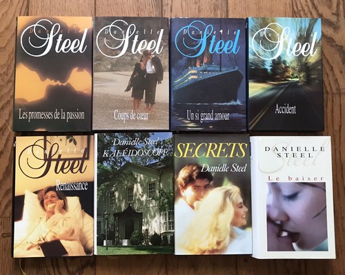 Lot livres danielle - livres, steel