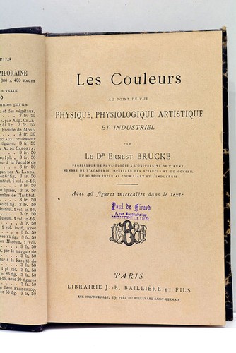 Livre ancien brucke les - ancien,