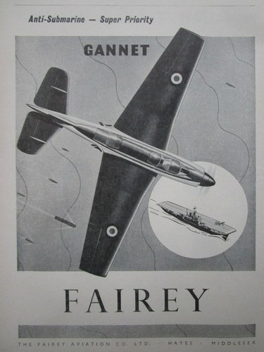 1952 pub fairey gannet - 5/1952, anti
