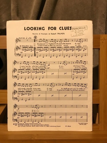 Robert palmer looking for - robert,