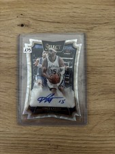 2016-17 Panini Select Die-cut Scope Auto /25 Vince Carter  #19 HOF
