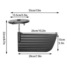 Accessoire de direction de gouvernail pour panneau de surface pour contrôle de