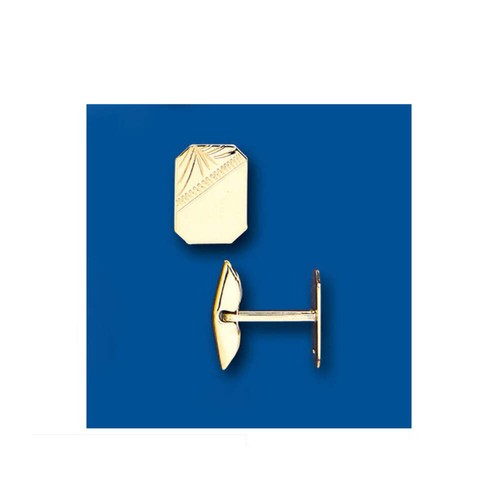 Boutons manchette or - de,