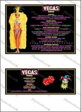 Gottlieb VEGAS 1990 Cartes