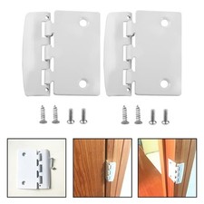 Lot de 2 serrures à rabat coffre-fort pour enfants en blanc avec matériel d'in