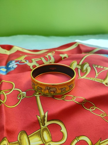 Hermes paris bracelet émail - hermes,