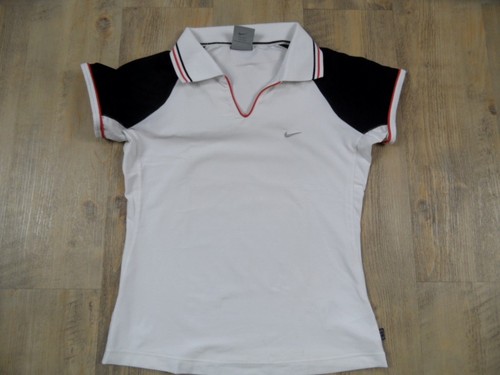 Polo nike dri fit blanc - polo, bleu