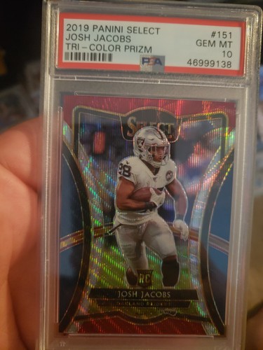 2019 panini select josh jacobs - panini,
