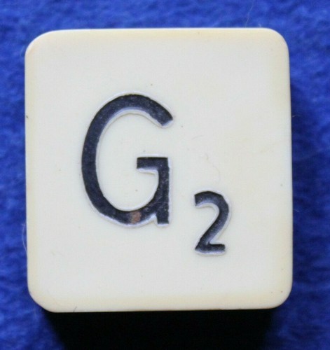 Lettre pour jeu scrabble - g,