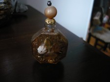 Joli flacon de parfum (Vide) - Doré - Excellent état