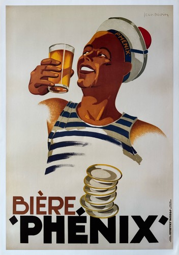 Bière phénix affiche - bière,