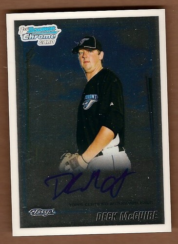 Deck mcguire 2010 bowman - mcguire,