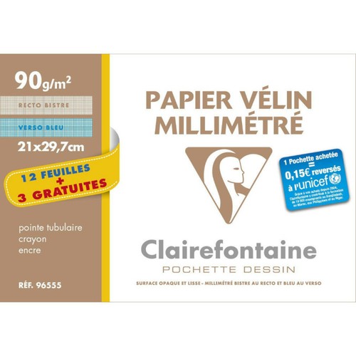 Papier millimétré - -,