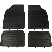 Cartrend Tapis Kit Caoutchouc 4-teilig Universel Gummi-Matten de Sol Voiture