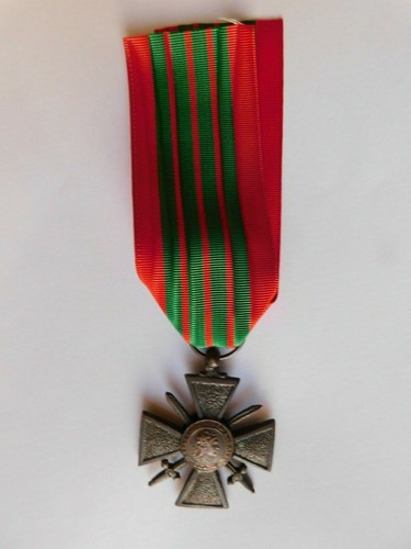 Croix guerre 1939 type de - guerre,