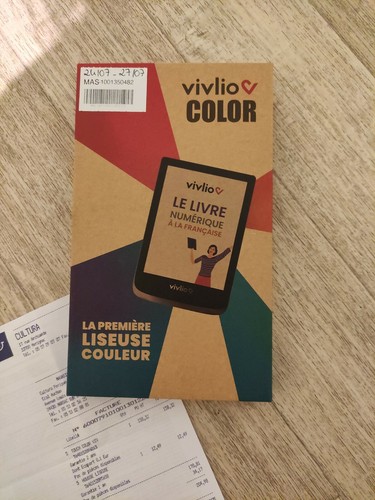 Liseuse ebook vivlio - liseuse,