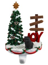 Porte-Stocking Chow Chow Noir