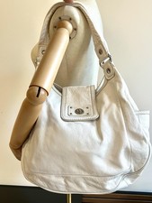 Sac Marc by Marc Jacobs Turnlocks en cuir blanc