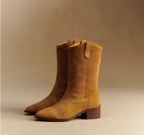 Sezane ivana low boots - sezane,