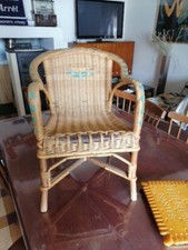 Fauteuil enfant osier rotin - osier,