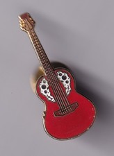 RARE PINS PIN'S .. MUSIQUE MUSIC CLASSIQUE ROCK JAZZ GUITARE ELECTRIQUE 3D ~FZ