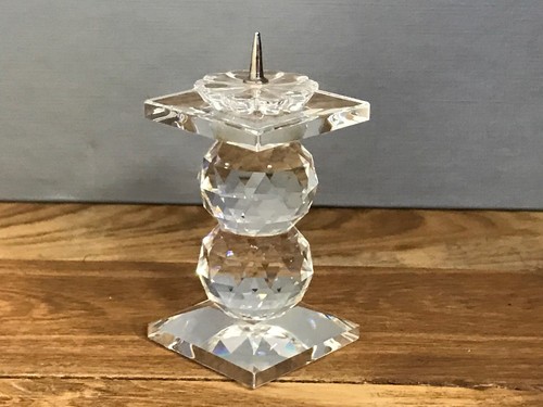 Figurine swarovski bougeoir - swarovski,