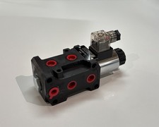 Vanne Hydraulique Flanshable 6/2 Voies Vanne De Commutation 60L/min 12 VDC