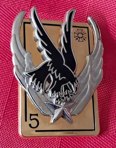 Insigne militaire alat 5ème - militaire,