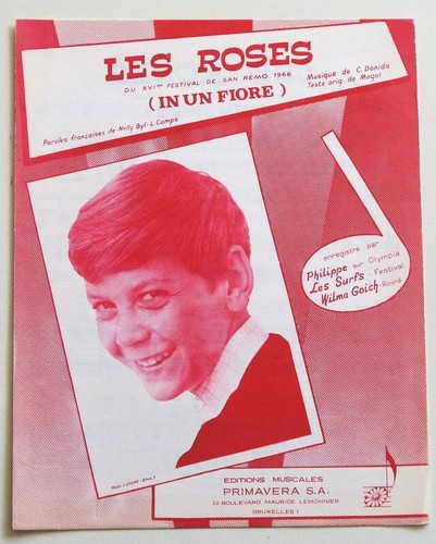 Partition vintage sheet music