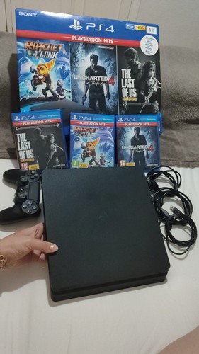 Sony ps4 slim black - slim, to