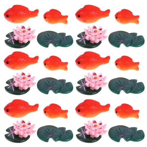 Faux poissons rouges ornements - faux,