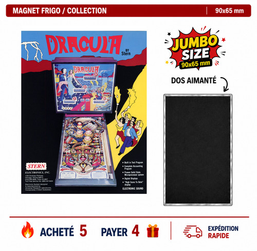Magnet frigo dracula - 90x65, mm