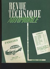 (34B) REVUE TECHNIQUE AUTOMOBILE  PANHARD DYNA PL17 et 17