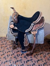 Selle en cuir Western
