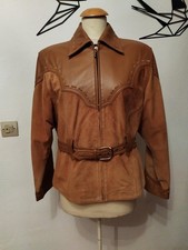 Veste croûte de cuir mayor de