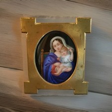 Miniature sur porcelaine