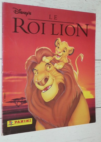 Album panini roi lion - album,