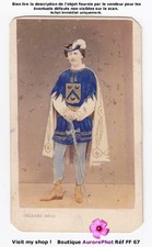 HOMME COSTUMÉ, SEIGNEUR MOYEN-ÂGE, VALENCIENNES 1866 MARCHE DES INCAS  -FF67