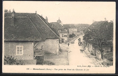 Cpa mouchard jura - cpa, prise