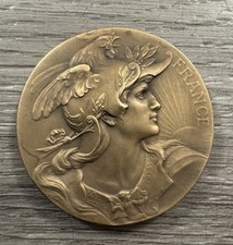 Médaille Ancienne « École Des Beaux Arts Rouen » - Par Louis Bottee