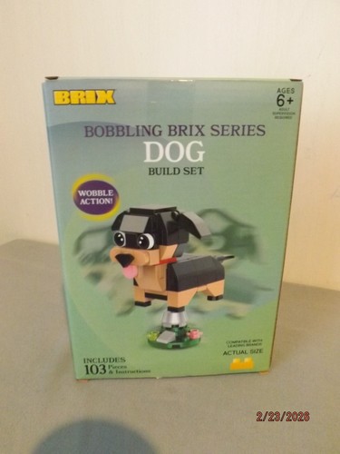 Brix bobbling series - dog, build