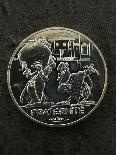 Euro argent asterix 2015 - euro,