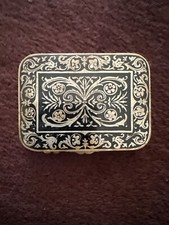 Vintage french black enamel - french,