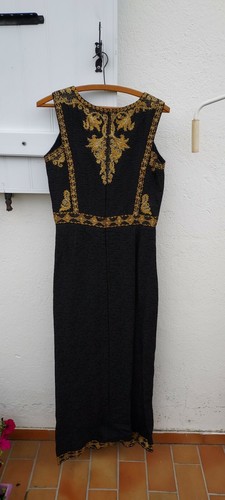 Robe longue manteau assorti - robe, +